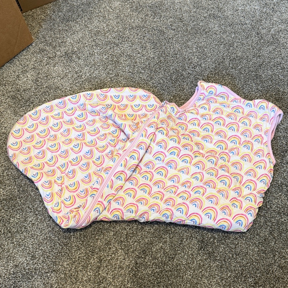 Little Sleepies Rainbow Sleep Sack - Picture 3 of 6